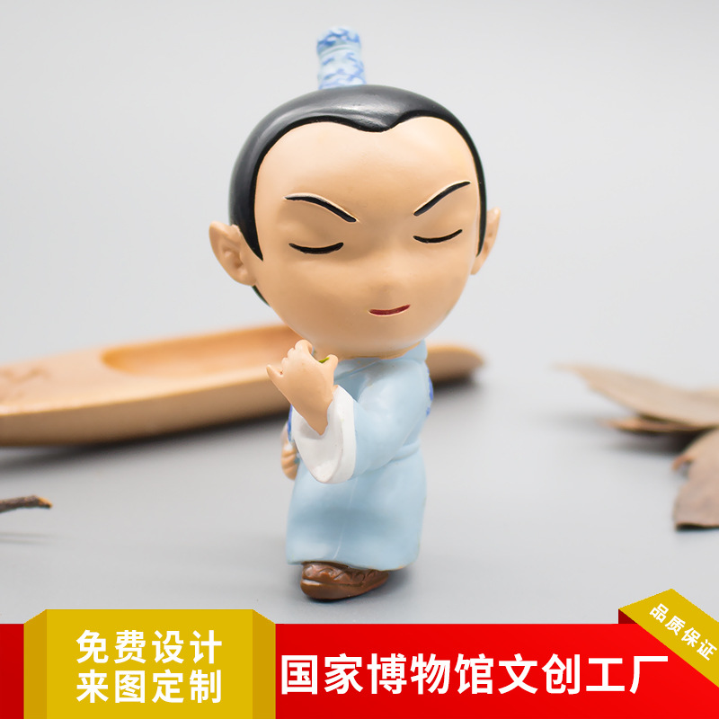 树脂公仔人物摆件 旅游景区文创热卖背后的定制创意与工艺魅力